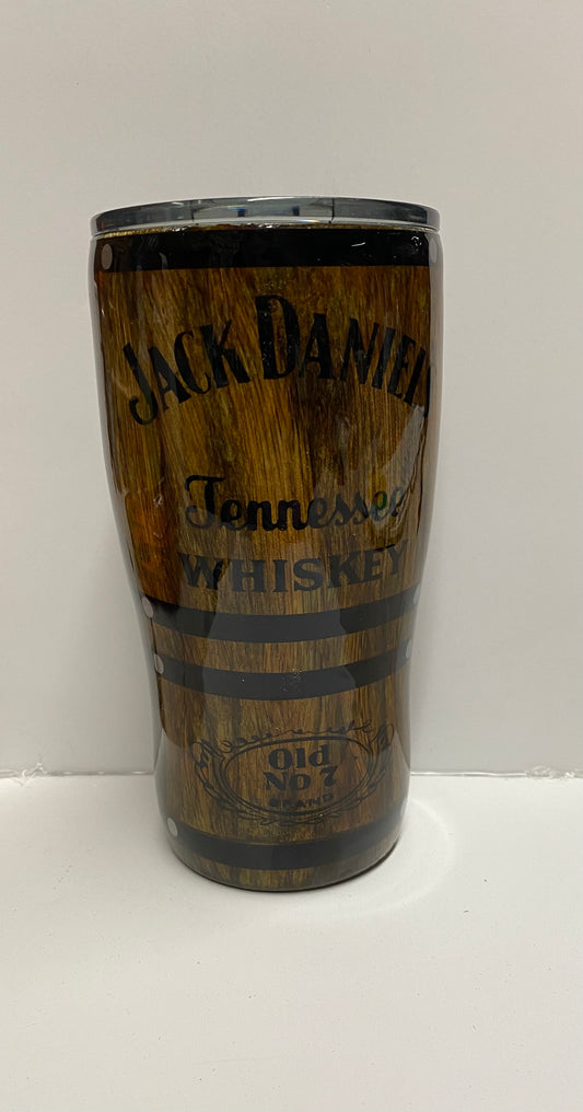 Jack Daniel's Wood Grain Tumbler 20 ounce